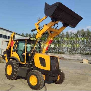 Backhoe loader with reliable hydraulic system